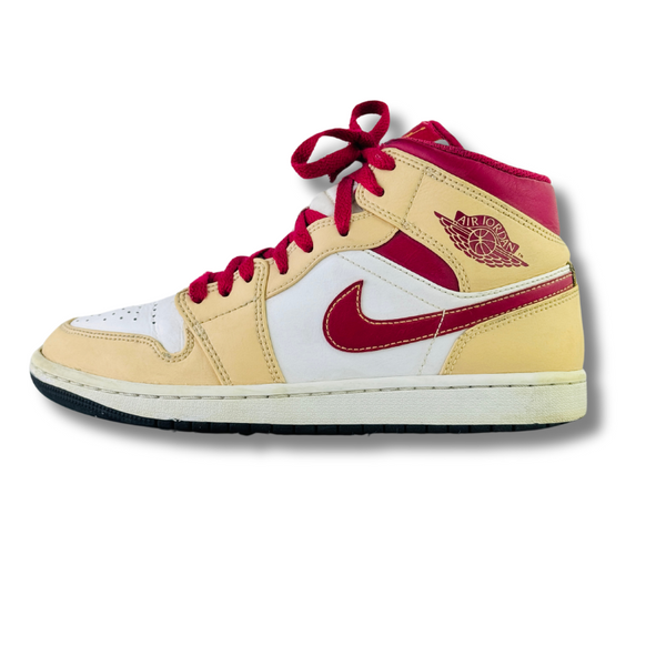 AIR JORDAN 1 MID CARDINAL RED