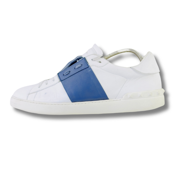 VALENTINO GARAVANI WHITE OPEN SNEAKER