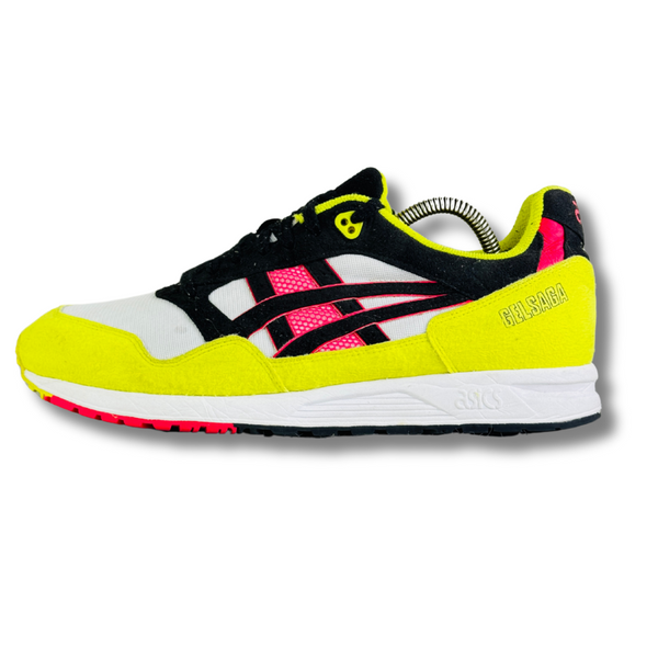 ASICS GEL SAGA YELLOW BLACK SHOES