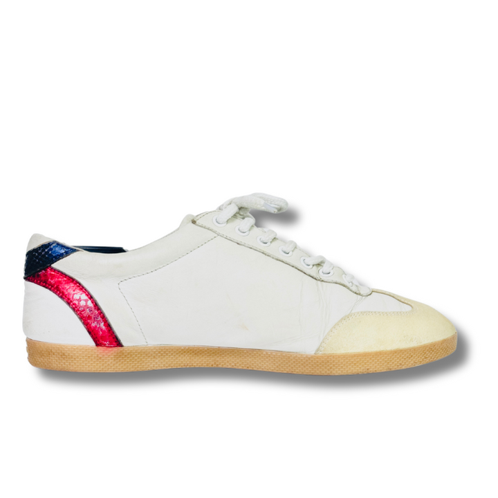 GUCCI LEATHER SNEAKER - Kicksterr