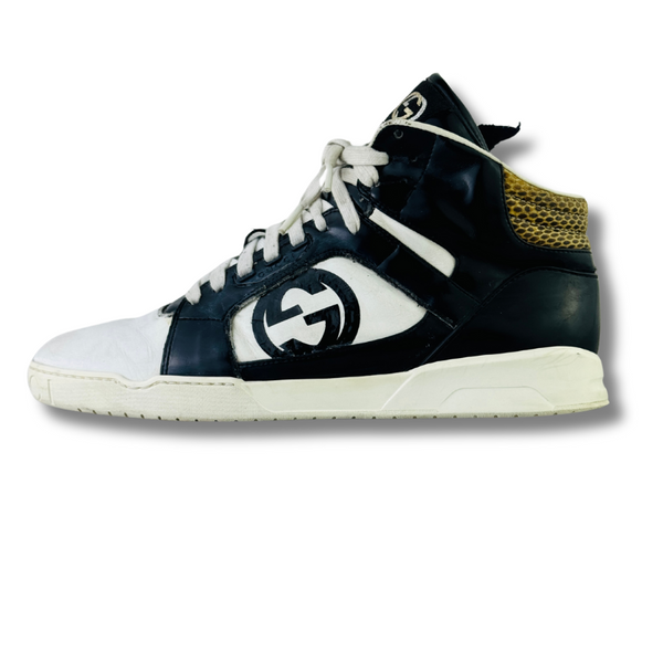 GUCCI GG MARMONT LEATHER SNEAKER