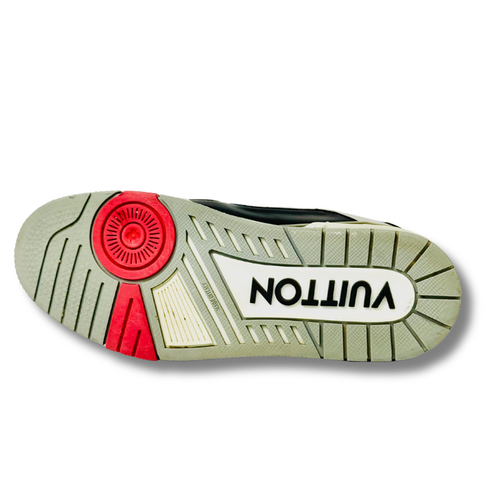 LOUIS VUITTION TRAINER LOW BLACK - Kicksterr