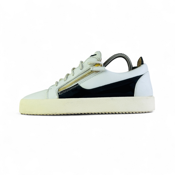 ZANOTI WHITE BLACK SNEAKER