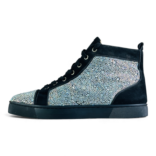 CHRISTIAN LOUBOUTINE CRYSTAL SNEAKER