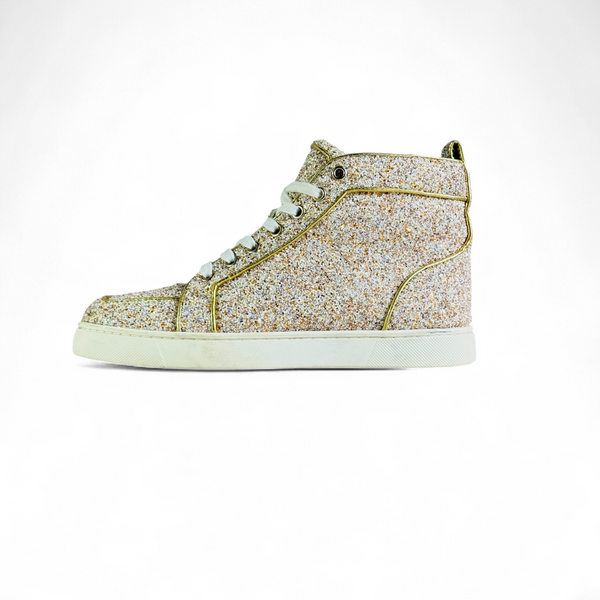 CHRISTIAN LOUBOUTIN MULTI GOLD